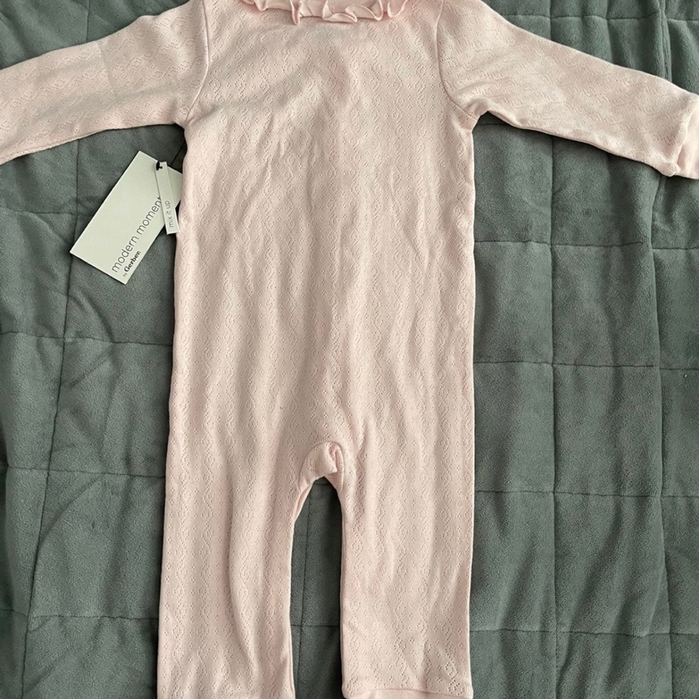 Pink onesies for baby girls size 12 months brand new with tags